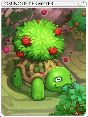 불길한 퍼머터 카드 illustration