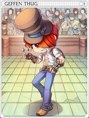 게펜 불량배 카드 illustration