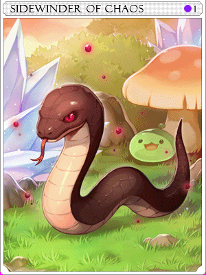 혼돈의 사이드 와인더 카드 illustration