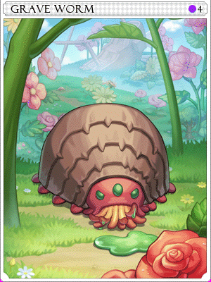 그레이브 웜 카드 illustration