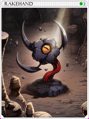 갈퀴손 카드 illustration