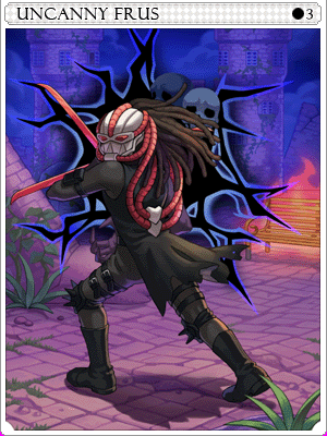 기괴한 프루스 카드 illustration