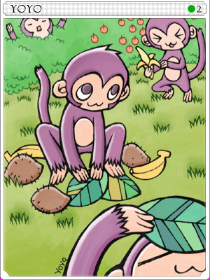 요요 카드 illustration