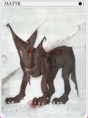 마타 카드 illustration