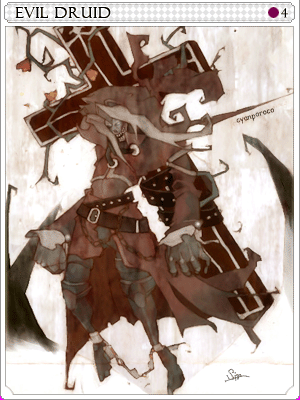 드루이드 카드 illustration