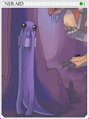 네레이드 카드 illustration