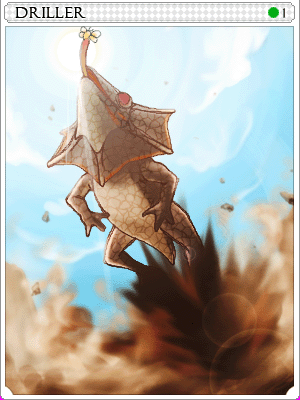 드릴러 카드 illustration