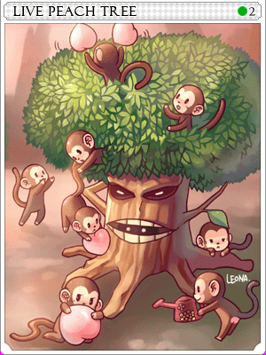 생도목 카드 illustration