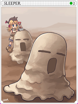 슬리퍼 카드 illustration