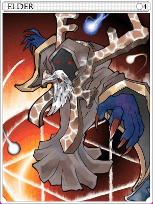 엘더 카드 illustration