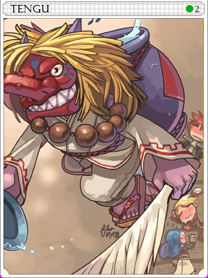천구 카드 illustration