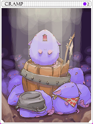 크램프 카드 illustration