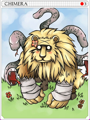 키메라 카드 illustration