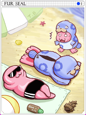 퍼씰 카드 illustration