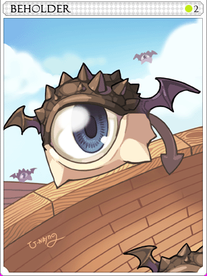 비홀더카드 illustration