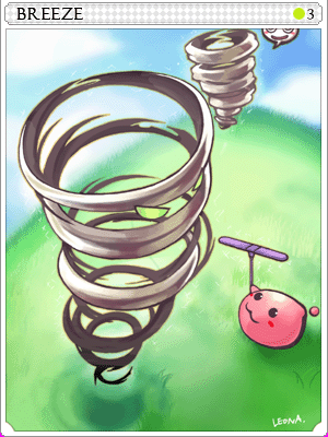 산들바람카드 illustration