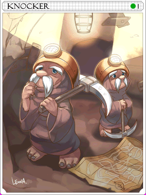 노커카드 illustration
