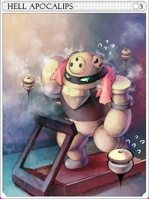 헬 아포칼립스 카드 illustration