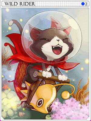 와일드 라이더 카드 illustration