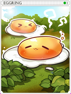 에그링 카드 illustration