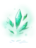Teal Illusion Stone Fragment
