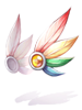 Costume: Rainbow Wing Ears