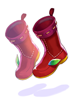 Red Eco Boots