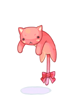 Costume: Pink Drooping Kitty