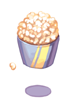 Costume: Disposable Popcorn Hat