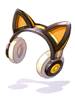 Costume: Yellow Kitty Headphone