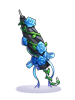 Costume: Blue Rose Parasol