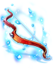Patent Scarlet Dragon Leather Bow