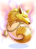 Magnetic Gold Scroll