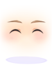 의상 싱글벙글한 눈